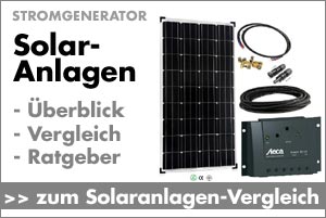 Solaranlagen für Wohnmobil und Wohnwagen im Vergleich Test