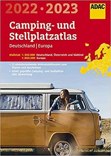 ADAC Camping- und Stellplatzatlas Deutschland Europa | WoMoFLAIR Buchtipp